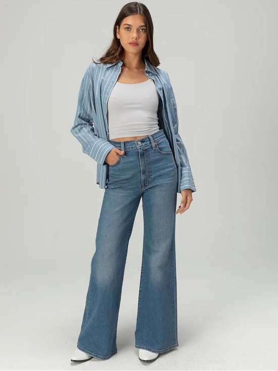 Levi's Denim - LEVI'S Ribcage Bell Womens Jeans| 28x32